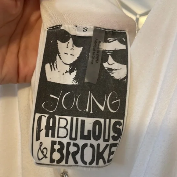 Young Fabulous & Broke White Jumpsuit For Resort West Etc - Picture 3 of 5